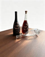 Bouteille en verre pour spiritueux, 650 ml, 750 ml, transparente, avec bouchon, pour le stockage du whisky et des liqueurs – Meilleures ventes