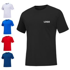 Hot-selling Quick-drying Mesh Polyester Men's Women's Summer Short Sleeve <b>Football</b> Training Running Fitness Sports - Product Image 1