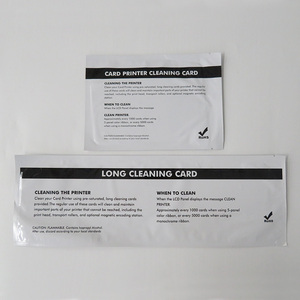 Cartes de nettoyage IPA en forme de T pour imprimantes à cartes Zebra P110i, P110m et <span class=keywords><strong>P120i</strong></span>, nettoyant pour fentes 105912-912 - Product Image 6