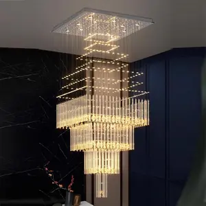 Custom Large gold restaurant Decoration Hotel wedding Pendant Light Ceiling Lamp Globe Crystal Chandelier