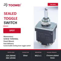 TOOWEI Compatible avec 128202 128202GT Genie DPDT Boom Lift Pièces de rechange Interrupteur à bascule momentané