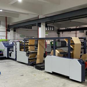 Cara thương hiệu tự động Túi sản xuất máy cho túi giấy manufacruring Máy servo đục Túi giấy máy - Product Image 4