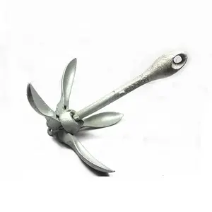 Galvanized Folding Boat Anchors Galvanized Steel Anchors for Watercraft
