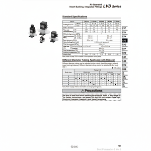LVD30-S07 liquide chimique de valve de grande pureté de SMC Pneumatics pour le but de contrôle - Product Image 1