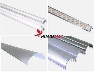 HUADE ماك لون مزدوج المشارك النتوء البولي (PC) /PMMA/PE مصباح ليد/مصباح/أنبوب غطاء الشخصي ماكينة صنع النتوء - Product Image 2