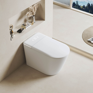 Ventes directes d'usine Toilettes en céramique intelligentes Salle de bains Articles sanitaires Toilettes intelligentes électroniques automatiques WC - Product Image 1