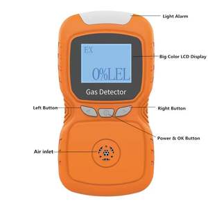OC-840 Profissional Multi-Gás Vazamento <span class=keywords><strong>Detector</strong></span> Eletroquímico Sensor para H2S Monitoramento 0-100ppm Proteção IP65 Baixo Custo Esgoto - Product Image 3