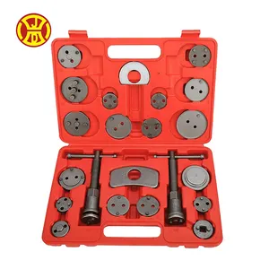 22PC chuyên nghiệp ĐĨA PHANH Caliper máy nén Gió Trở lại công cụ Caliper Piston công cụ cho phanh Pad thay thế thiết lập lại