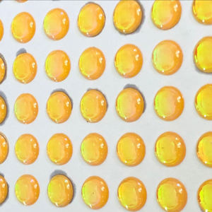 Yeux de leurre de pêche Magic orange, bleu, rouge, jaune, oeil de poisson - Product Image 6