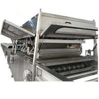 Ligne de production de machines d'enrobage pour dattes, chocolat, framboise, cacahuètes, amandes, noix, beignets, glaces, fruits secs