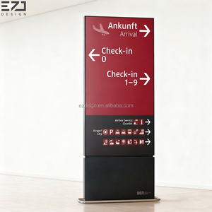 لافتات تحديد المسار للمطار وقفة واحدة داخلية/خارجية نظام اسم مبنى إشارات اتجاهية لافتة توجيه Plyon - Product Image 5