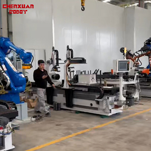 Premier fabricant chinois pour la conception de lignes de production de soudage de supports de rouleaux de convoyeur de grande taille avec robot portique - Product Image 6