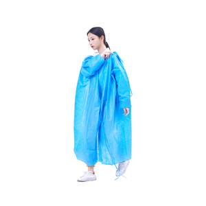 <span class=keywords><strong>Pas</strong></span> <span class=keywords><strong>cher</strong></span> Bleu Non Tissé Vêtements Jetables Robe D'isolation Médicale SMS Imperméable À L'eau Robes Chirurgicales Fournisseurs - Product Image 6