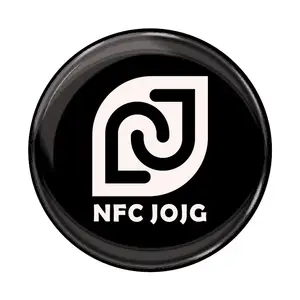 快速卖家社交媒体防水NFC环氧贴纸手机共享联系信息