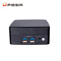 Piesia Intel 14e génération Ultra 7 155H 255H Ultra 5 125H 225H Boîtier PC de bureau OpenCLAW AI 2 *i226-V LAN 2*DDR5 Mini PC NUC de bureau