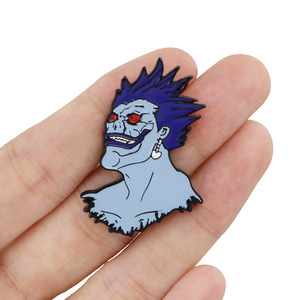 5CM <span class=keywords><strong>Death</strong></span> Note dessin animé Baji Ba Ji recueillir Anime alliage Badge broche broche - Product Image 4
