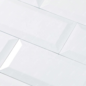 Mosaico de Aluminio Autoadhesivo, Estilo Metro, Color Blanco Brillante, para Paredes, Venta al Por Mayor de Fábrica - Product Image 4