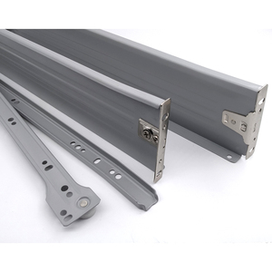 86mm công cụ kim loại hộp Ngăn kéo trượt 1.0mm Độ dày đôi tường ngăn kéo kênh sơn tĩnh điện Bảng điều khiển kim loại trượt con lăn RUNNERS đường sắt - Product Image 5