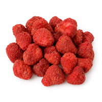 HALAL Gezoete Gefreeze-droogde Hele Aardbeien 10kg Karton Groothandel Bulk Klaar om te eten Fruit Snack 24 Maanden Houdbaarheid voor Detailhandel