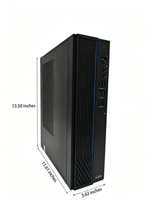 ฮาร์ดแวร์และซอฟต์แวร์ปรับแต่งได้ คอมพิวเตอร์แบบตั้งโต๊ะรุ่น KX-U6780A 2.7GHz Octa-Core 8L พร้อมเคสขนาดกะทัดรัด จอภาพ HD ขนาด 23.8 นิ้ว ชุดแพ็คเกจพร้อมพาวเวอร์ซัพพลาย - Product Image 4