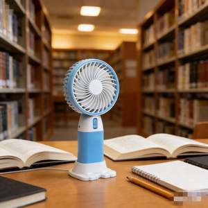 Ventilador de Mano Personalizado de Fábrica en Oferta, 1 Velocidad, Batería de Plomo-Ácido - Product Image 5