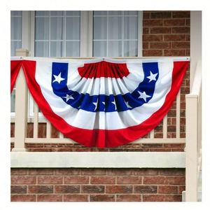 Bandera de Alta Calidad Personalizada con Bordado Nacional de Países, Tipo Abanico Plegable, para Decoración de Jardín, Patio, Entrada, Oficina - Product Image 5