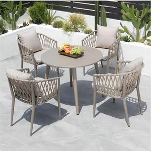 Outdoor <b>Dining</b> <b>Table</b> Decor Ideas Diy Outdoor <b>Dining</b> Set Rattan <b>Tables</b> and Chairs Outdoor <b>Dining</b> Set Seat - Product Image 2