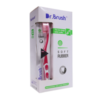 Brosse à dents en plastique, poils en nylon moyens, gratte-langue, masseur pour adultes, étiquette et emballage OEM ODM, usine de brosses à dents