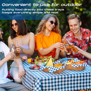 Fogli <span class=keywords><strong>di</strong></span> Carta Cerata a Quadretti Antigrasso per Sandwich, Hamburger, Pizza e Rivestimenti per <span class=keywords><strong>Zucchero</strong></span>, Uso Ristorante - Product Image 4