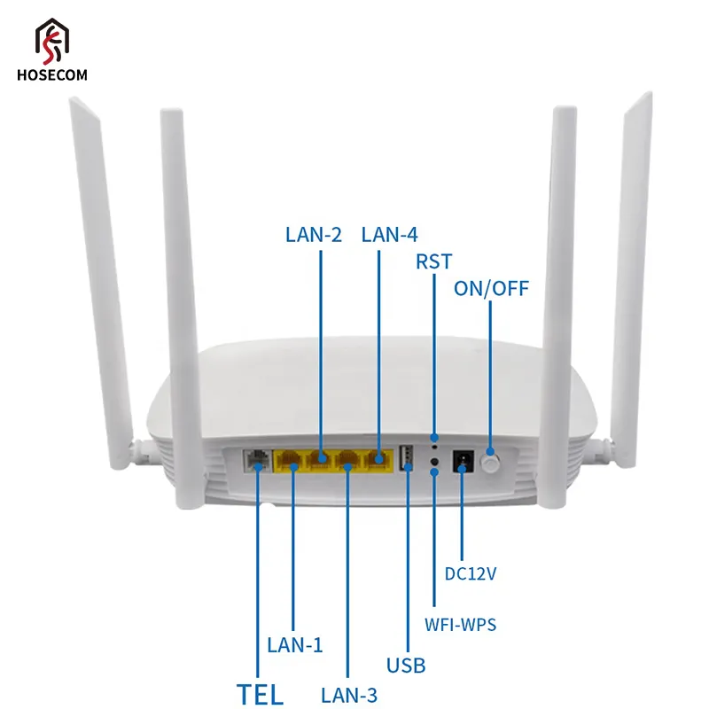 हॉट सेल की सस्ती कीमत एक्स3000 ftth 2.4g 5G नेटवर्क 3000mbps wiff6 gpon on onu