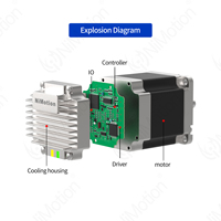 STM5776 Motor Stepper Open-loop terintegrasi dan Driver NEMA 23 motor stepper dengan kit driver