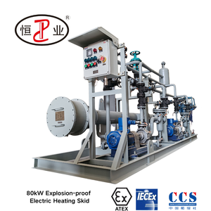 Système de <span class=keywords><strong>Chauffage</strong></span> Électrique Compact Certifié ATEX IECEx 80kW, Chariot de <span class=keywords><strong>Chauffage</strong></span> Électrique Antidéflagrant pour Fluides Industriels, <span class=keywords><strong>Gaz</strong></span> et Vapeur - Product Image 1