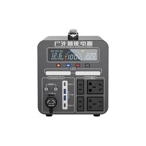 แบตเตอรี่สำรองพลังงานแสงอาทิตย์แบบพกพาสำหรับตั้งแคมป์ ความจุสูง 2000w Lifepo4 ลิเธียมไอออนเซลล์  1200w 1500w 2000w - Product Image 3