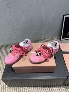 Nueva Llegada, Zapatos Casuales con Cordones Planos de la Famosa Marca de Diseñador MIU, Zapatillas de Moda Transpirables de Alta Calidad - Product Image 3