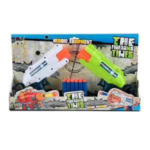Banatoys New Coming Soft Bullet Gun Set 2 Pistolen mit 12 EVA Soft Bullets Spielzeug für Jungen zu Weihnachten - Product Image 1
