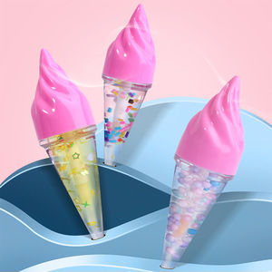 Brillo Labial Transparente con Relleno Colorido de 5ml, Acabado Brillante para Mujeres y Niñas - Product Image 1