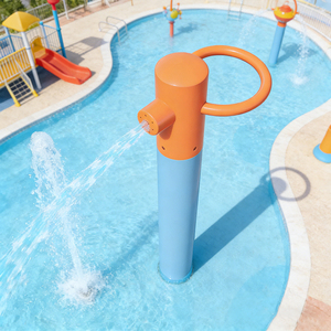 Pulvérisateurs d'eau en acier inoxydable adaptés aux enfants, éléments de jeux aquatiques commerciaux pour <span class=keywords><strong>centre</strong></span> de jeux intérieur - Product Image 2