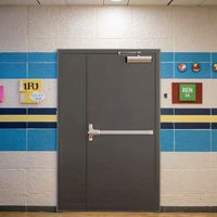 Cerradura de Seguridad Antirrobo para Puerta de Acero, Resistente al Fuego, para Uso Comercial en Interiores de Talleres, Diseño Moderno, Garantía de 2 Años