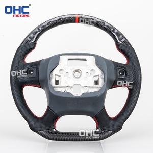 Volant en fibre de carbone pour Chevrolet Tahoe Suburban 2014 <span class=keywords><strong>2015</strong></span> 2016 2017 2018 Chevy <span class=keywords><strong>Silverado</strong></span> 1500 Volant personnalisé OHC - Product Image 5