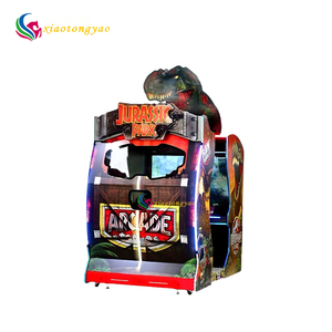 Xiaotongyao Jurassic Park Dinosaur Hunter Arcade Shooting Machine Immersive 42" LCD Video Screen Customizable English - Product Image 5