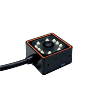 Escáner de Código 2D Rakinda para Centro de Clasificación, Alta Velocidad, Montaje Fijo, Software de Seguimiento, USB/PS/2, Lector Automático de Códigos de Barras Data Matrix