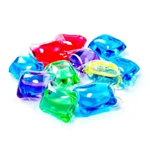 Wholesale Eco Friendly Laundry Detergent Pods 10g OEM Washing Powder Household Cleaning Supplies