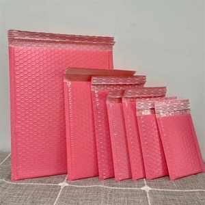 11X13 + 4Cm Tùy Chỉnh Màu Hồng Bưu Phẩm Độn Gửi Thư Matte Chuyển Phát Nhanh Bao Bì Bong Bóng Phong Bì Vận Chuyển Túi Poly Bong Bóng Bưu Phẩm - Product Image 5