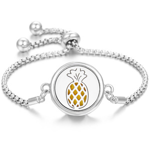 Women's Stainless Steel 20mm Essential <b>Oil</b> Diffuser Bracelet - Product Image 6