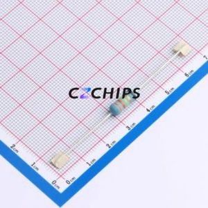 ตัวต้านทานผ่านรู MGR01WJ0334A10ผ่านชิ้นส่วนรูผ่าน (THT) ฟิล์มคาร์บอน D4xL11.5mm 330Kohm 5% 1W - Product Image 2