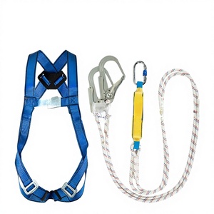 एक थोक पूर्ण शरीर सुरक्षा बेल्ट एकल फांसी बिंदु उच्च ऊंचाई हल्के पॉलिएस्टर - Product Image 1
