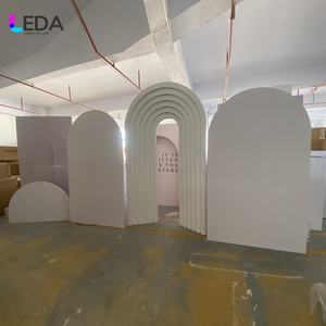 LEDA Hot Sale White <b>Backdrop</b> Stylish Party Decoration <b>Backdrop</b> Practical <b>Stand</b> for Wedding Events - Product Image 5