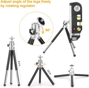 Kit de ligne multifonctionnel avec support triangulaire - Modèle LEVELPRO3 7"L x 2.3"W pour accrocher des tableaux, des armoires, des murs, des triangles - Product Image 3