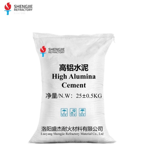 Shengjie High Alumina Cement High Temperature Resistant Cost Performance Refractory Material Welding Cutting Processing Services