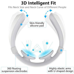 Masseur cervical électronique chauffant portable intelligent avec télécommande sans fil, logo personnalisé, vente en gros - Product Image 5